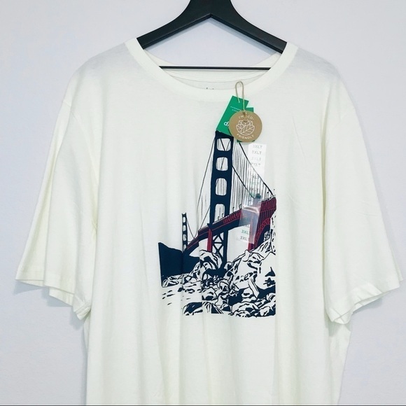 New! Dip San Francisco Golden Bridge Men’s Tall Casual Graphic Tee T-Shirt - Picture 3 of 11